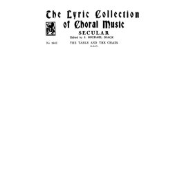 Hely-hutchinson Table And The Chair Ssa