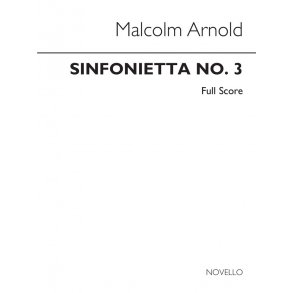 Arnold Sinfonietta No.3 Op.81 Score