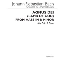 Johann Sebastian Bach: Agnus Dei (Lamb Of God) Alto/Piano (Eng/Lat) (Ed. Diack)