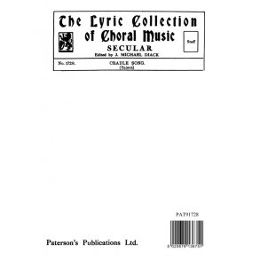 Diack Cradle Song Unison