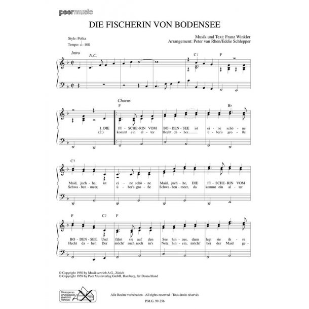 WINKLER FRANZ DIE FISCHERIN VOM BODENSEE PV
