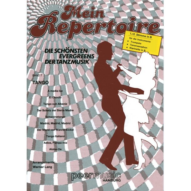 MEIN REPERTOIRE BAND 7 TANGO TPT TSAX CLT BFLAT