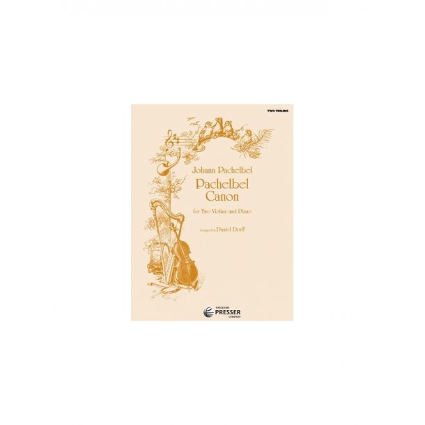 Johann Pachelbel: Canon For Two Violins And Piano