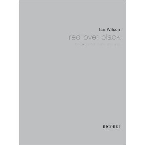 Wilson Red Over Black Clarinet Viola And Piano Book