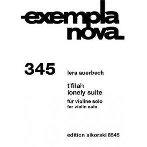 Lera Auerbach: T'Filah / Lonely Suite