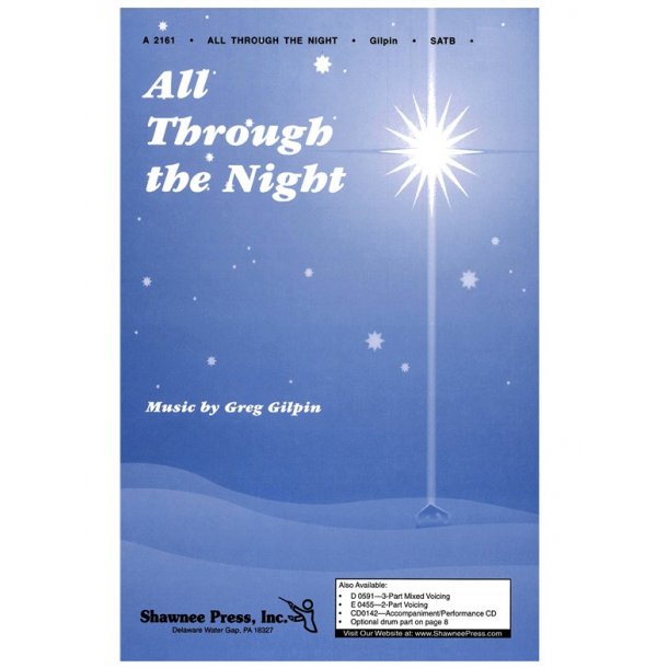 Gilpin All Through The Night Satb