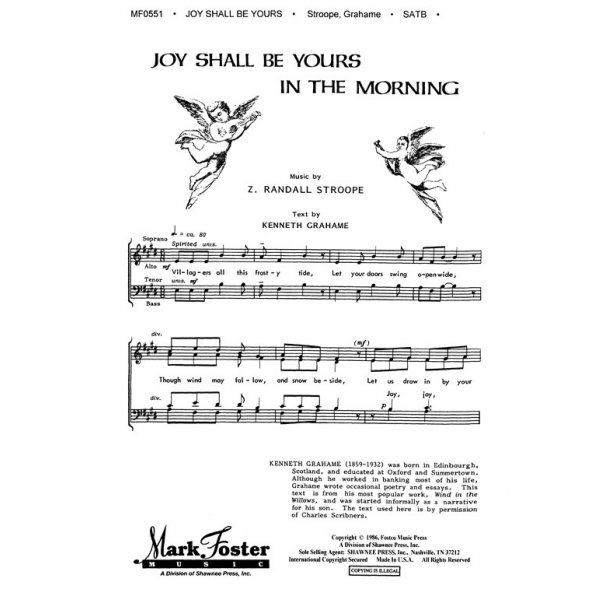 Randall Stroope: Joy Shall Be Yours in the Morning
