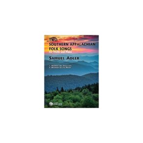 Adler Samuel 2 Southern Appalachian Folk Songs Vln/Pf Bk