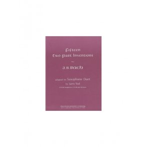 J.S. Bach: 15 2-Part Inventions (Saxophone Duet)