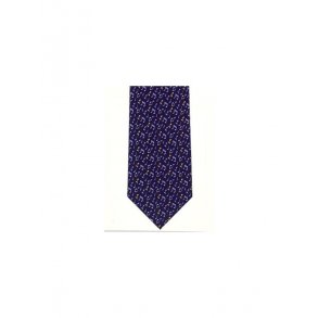 Tie Studio: Tiny Notes On Navy Tie