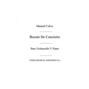 Calvo: Boceto De Concierto