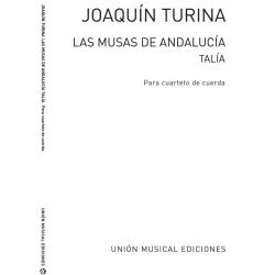 Turina Talia No.3 De Las Musas De Andalucia Str 4tet Pts