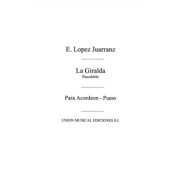 Juarranz: La Giralda, Pasodoble (Biok) for Accordion