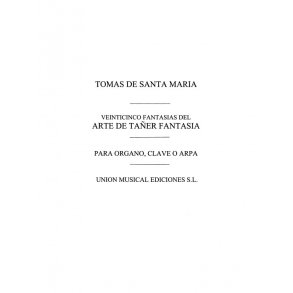 Santa Maria Veinticinco Fantasias Keyboard Instruments