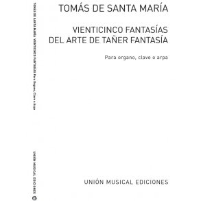 Santa Maria: Veinticinco Fantasias (1565) for Organ