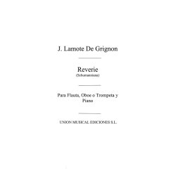 Lamote De Grignon: Reverie (Amaz) for Flute and Piano