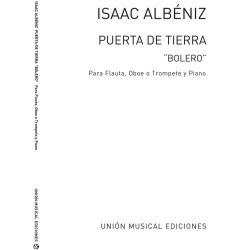 Albeniz: Puerta De Tierra Bolero (Amaz) for Flute and Piano