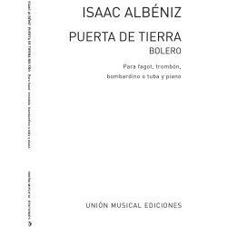 Albeniz: Puerta De Tierra Bolero (Amaz) for Bass Instrument and Piano