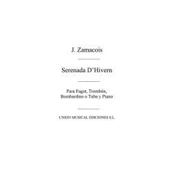 Zamacois/Amaz: Serenada D'hivern for Trombone and Piano
