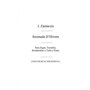 Zamacois/Amaz: Serenada D'hivern for Trombone and Piano