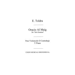 Toldra: Oracio Al Maig (Amaz) for Cello and Piano