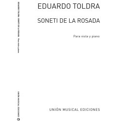 Toldra: Soneti De La Rosada (Amaz) for Viola and Piano