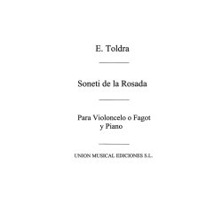 Toldra: Soneti De La Rosada (Amaz) for Cello and Piano