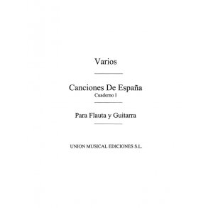 Varios: Canciones De Espana 4 Vols. (Tarrago)