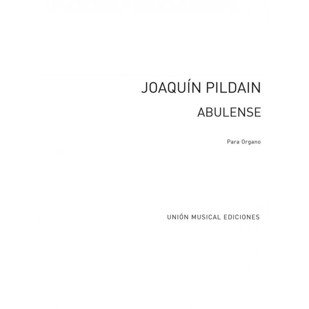 Pildain: Abulense for Organ