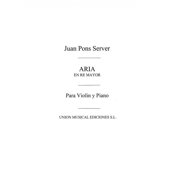 Pons Server: Aria In Re Mayor