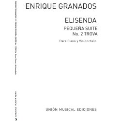 Granados: Elisenda Trova for Cello and Piano