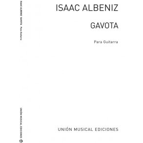 Albeniz Gavota (Garcia Fortea) for Guitar