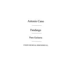 Cano: Fandango (Balaguer) for Guitar