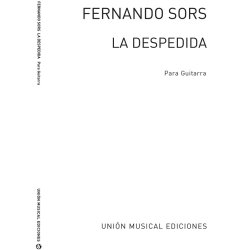 Sors: La Despedida for Guitar