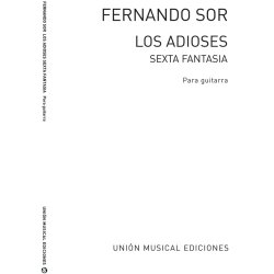 Sors: Los Adioses Sexta Fantasia for Guitar