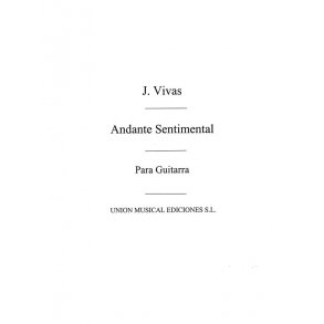 Vinas: Andante Sentimental for Guitar