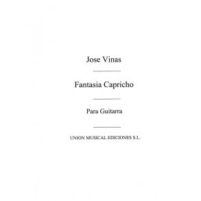 Vinas: Fantasia Capricho En La Mayor for Guitar