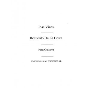Vinas: Recuerdo De La Costa Pequena Romanza (Balaguer) for Guitar