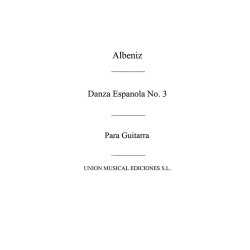 Albeniz: Danza Espanola n&ordm;3(Garcia Fortea) for Guitar