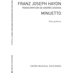 Haydn: Minuetto (Segovia) for Guitar