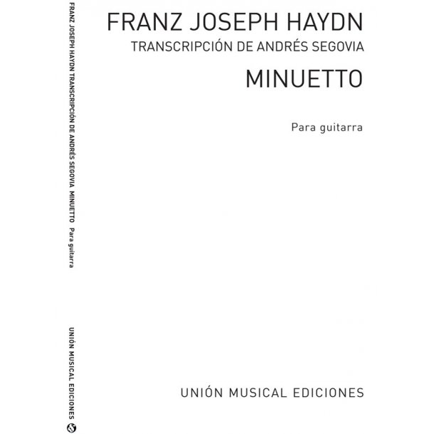 Haydn: Minuetto (Segovia) for Guitar