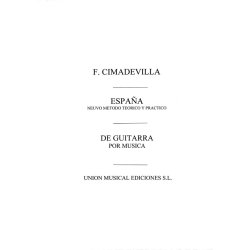 Cimadevilla: Espana Nuevo Metodo Teorico Y Practico De Guitar