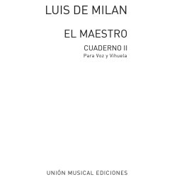 Milan: El Maestro Vol.2 (Tarrago) for Guitar