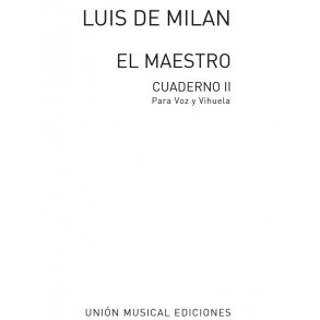 Milan: El Maestro Vol.2 (Tarrago) for Guitar
