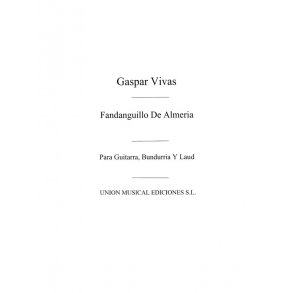Vivas: Fandanguillo De Almeria (Collado) for Guitar