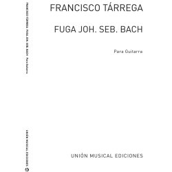 Bach: Fuga De La Sonata I Par Violin (Tarrega) for Guitar