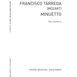 W.A. Mozart: Minueto (tarrega) for Guitar