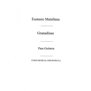 Matallana: Granadinas No.6 From Bailes Populares Espanoles for Guitar