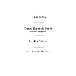 Granados: Danza Espanola No.6 Rondalla Aragonesa (Tarrago) for 2 Guitars
