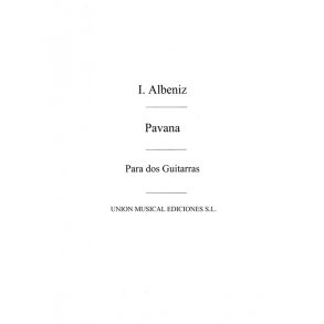 Albeniz: Pavana Facil (Tarrago) for 2 Guitars